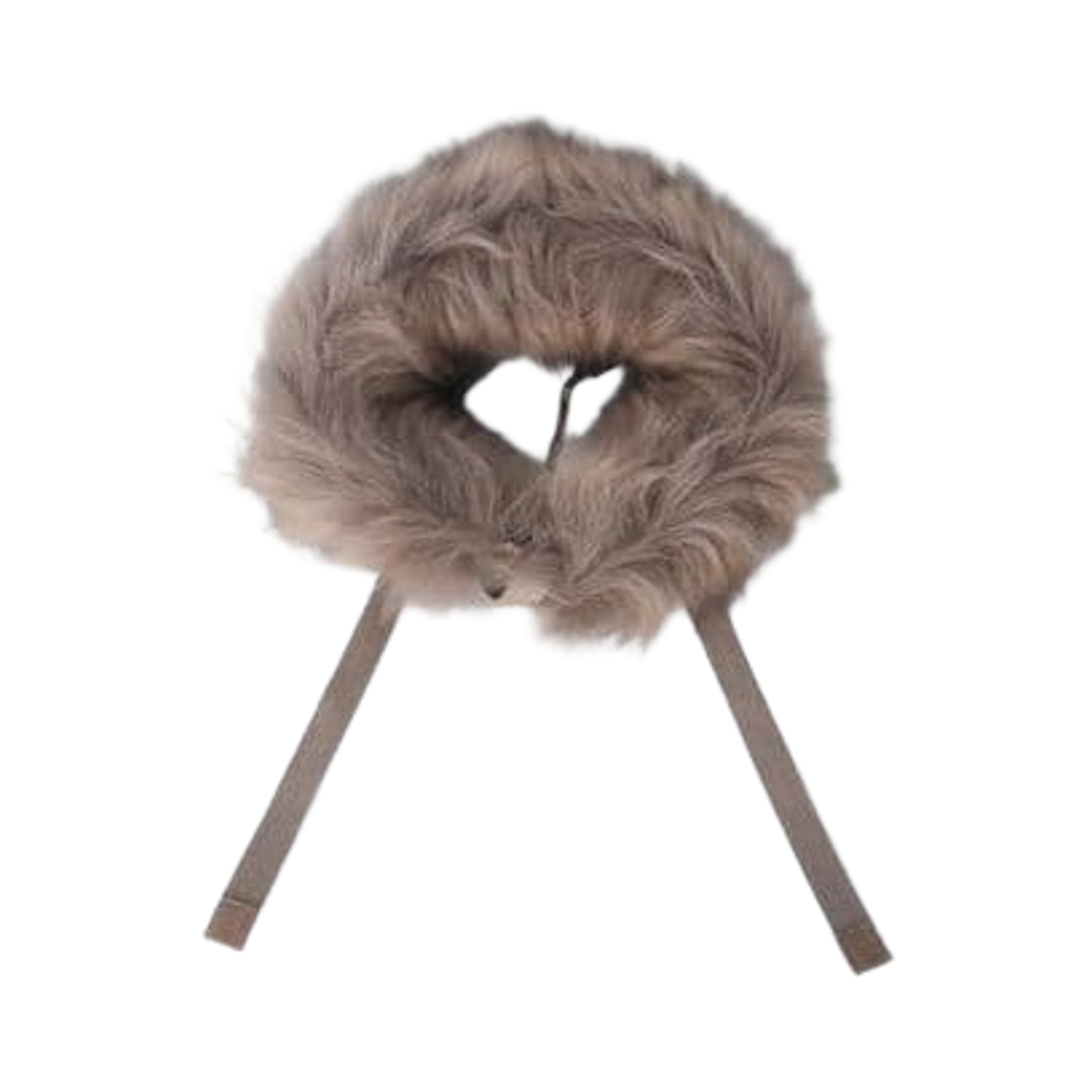 AGRESTE-003 (W) Max Mara The Cube Agreste Fur Hood Trim Cinnamon