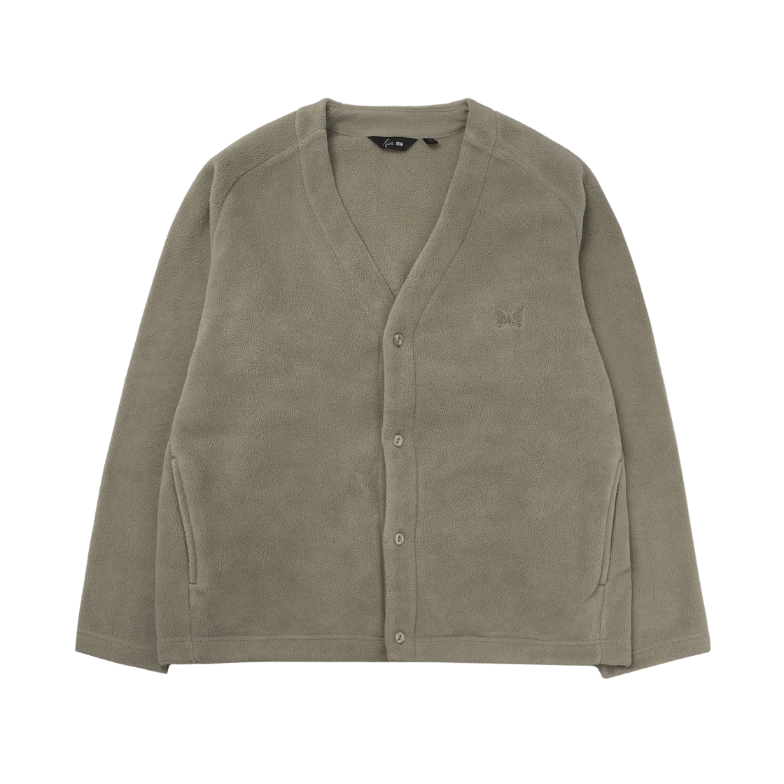 Uniqlo Uniqlo x Needles Fleece Oversized Cardigan Beige - KR · S