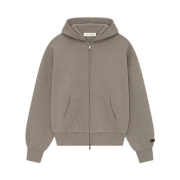 Essentials Classic Full Zip Up Hoodie Homestead Heather - 25FW