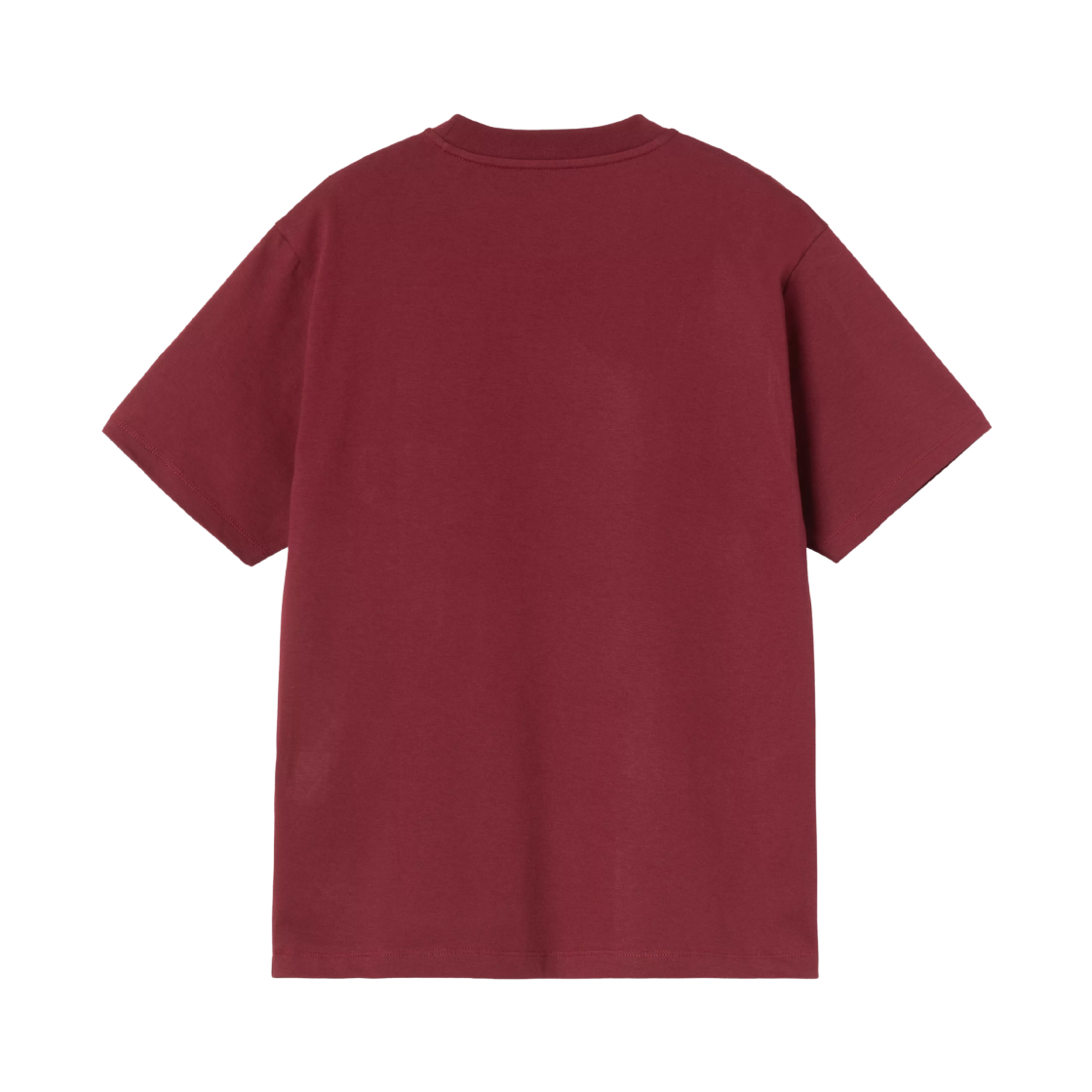 (W) 칼하트 WIP 숏슬리브 포켓 티셔츠 마르살라((W) Carhartt WIP S/S Pocket T-Shirt Marsala) - 2