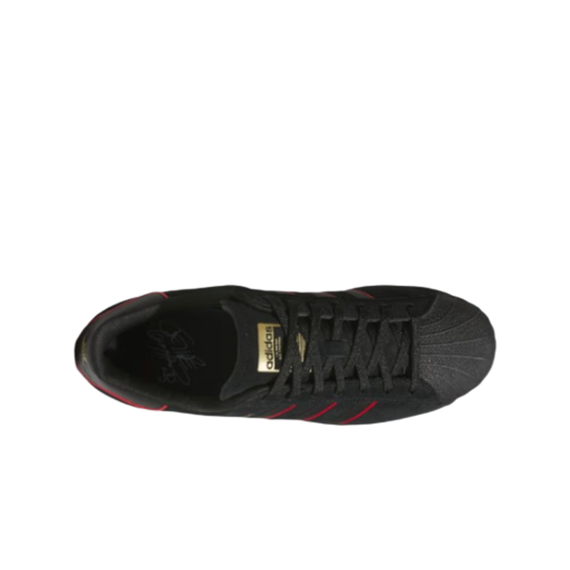 아디다스 x 펠리페 구스타보 슈퍼스타 ADV 코어 블랙 베러 스칼렛(Adidas x Felipe Gustavo Superstar ADV Core Black Better Scarlet) - 2