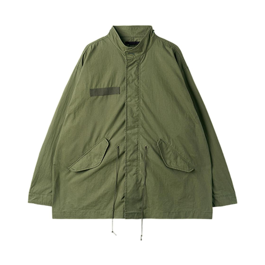 에이치태 70s 엠식스티파이브 하프 피시테일 파카 페이디드 올리브(HTAE 70s M-65 Half Fishtail Parka Faded Olive)