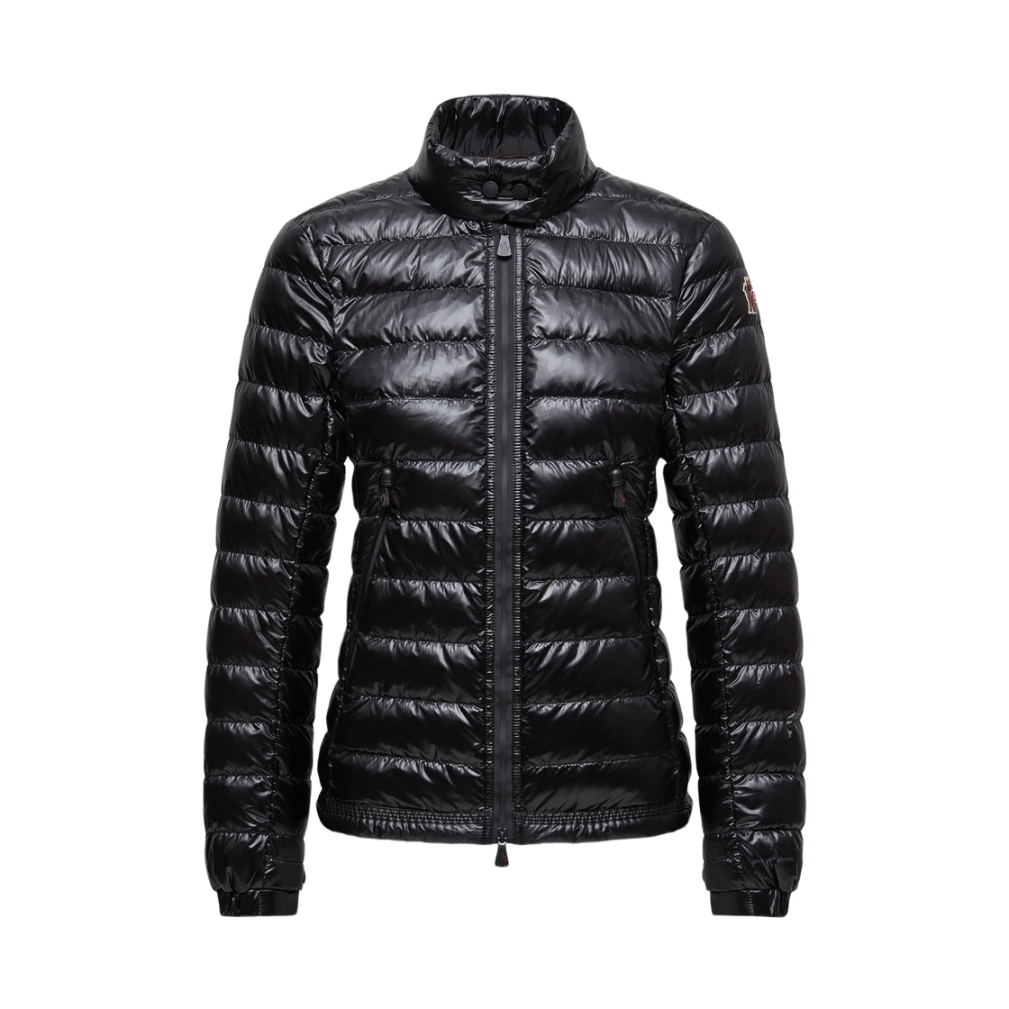 K2-098-1A00058-597X6-999 (W) Moncler Walibi Packable Short Down Jacket Black - 25FW