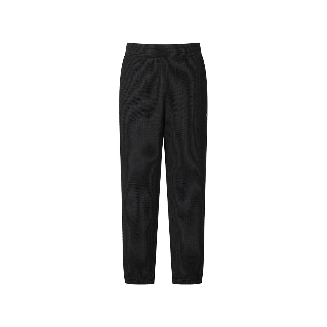 QQ323EFP93_BLK0 le coq sportif Uni Jogger Fit Knit-like Pants Black