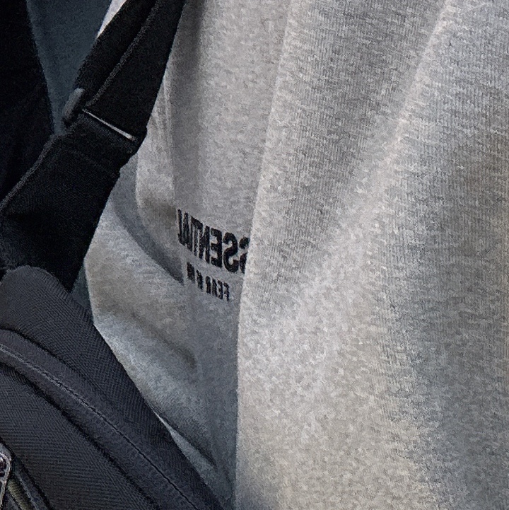 Essentials The Core Collection Hoodie Dark Oatmeal 착용 스타일