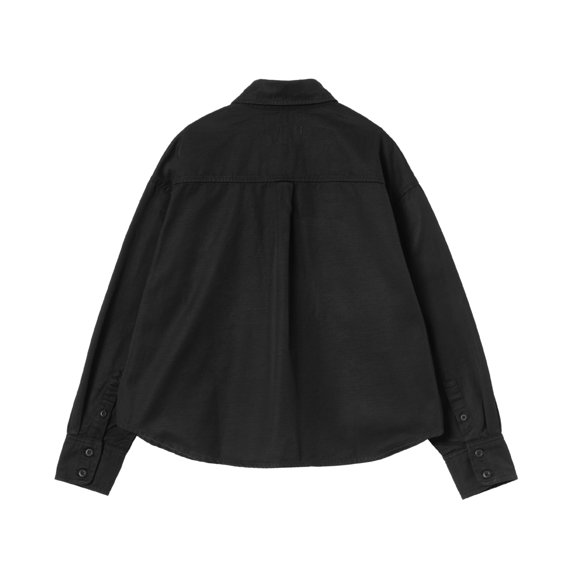 (W) 칼하트 WIP 켈리 셔츠 잭 블랙 린스드((W) Carhartt WIP Kelly Shirt Jac Black Rinsed) - 2