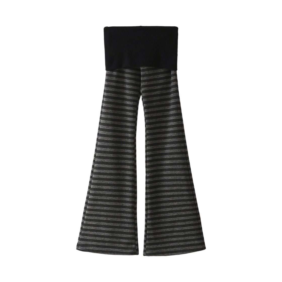 블루 선플라워 폴딩 스트라이프 스웻팬츠(Blue Sunflower Folding Stripe Sweatpants)