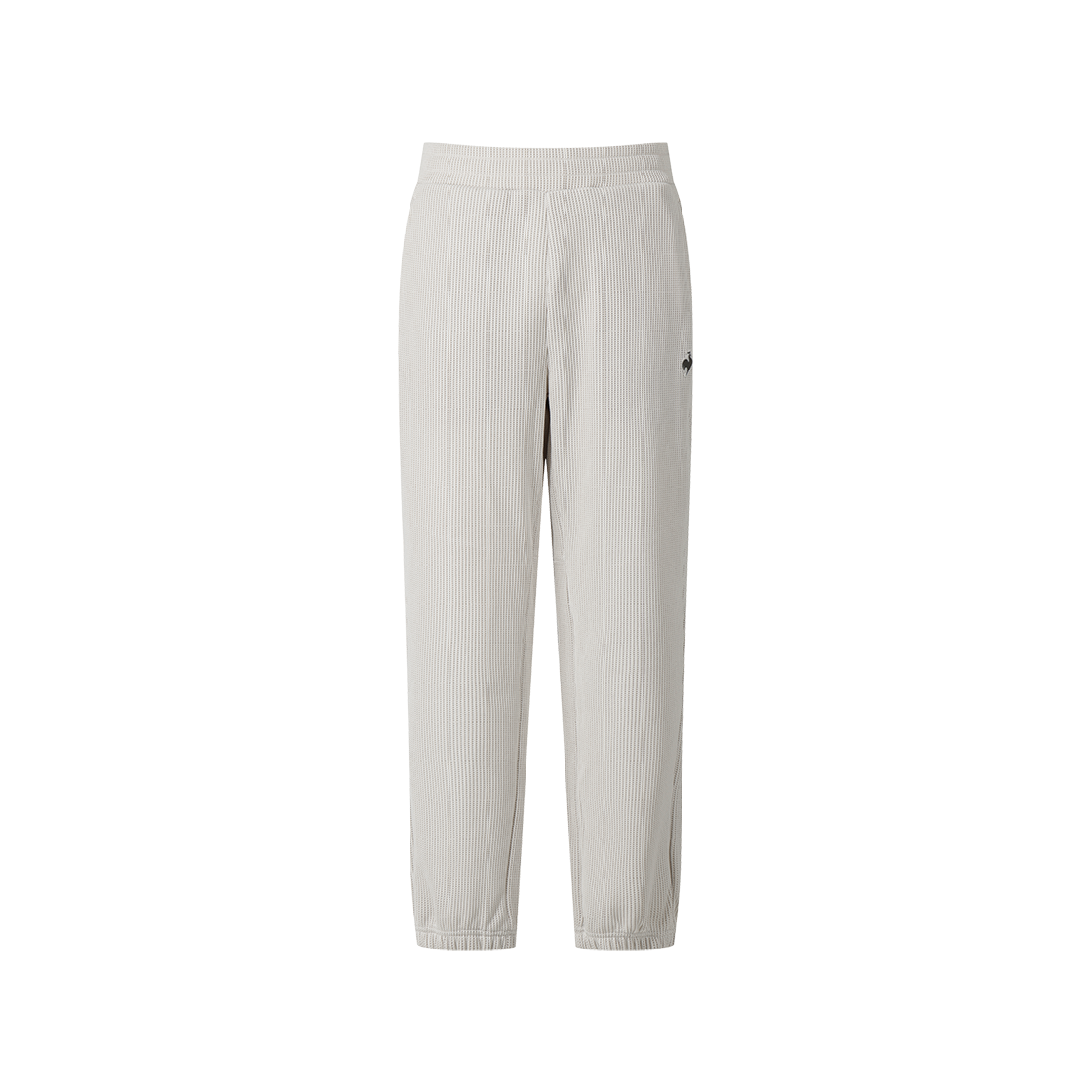 QQ323EFP93_LBG0 le coq sportif Uni Jogger Fit Knit-like Pants Light Beige