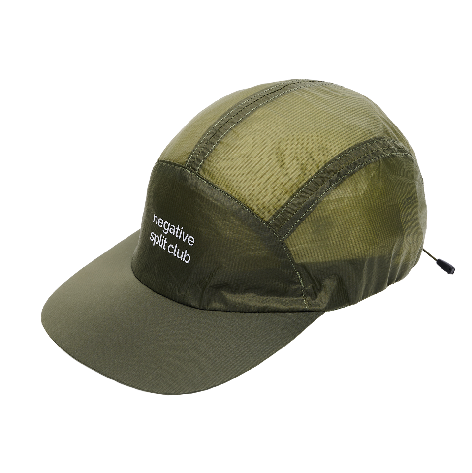 SA25BR-CP-001 negative split club Performance Light NSC Cap Khaki