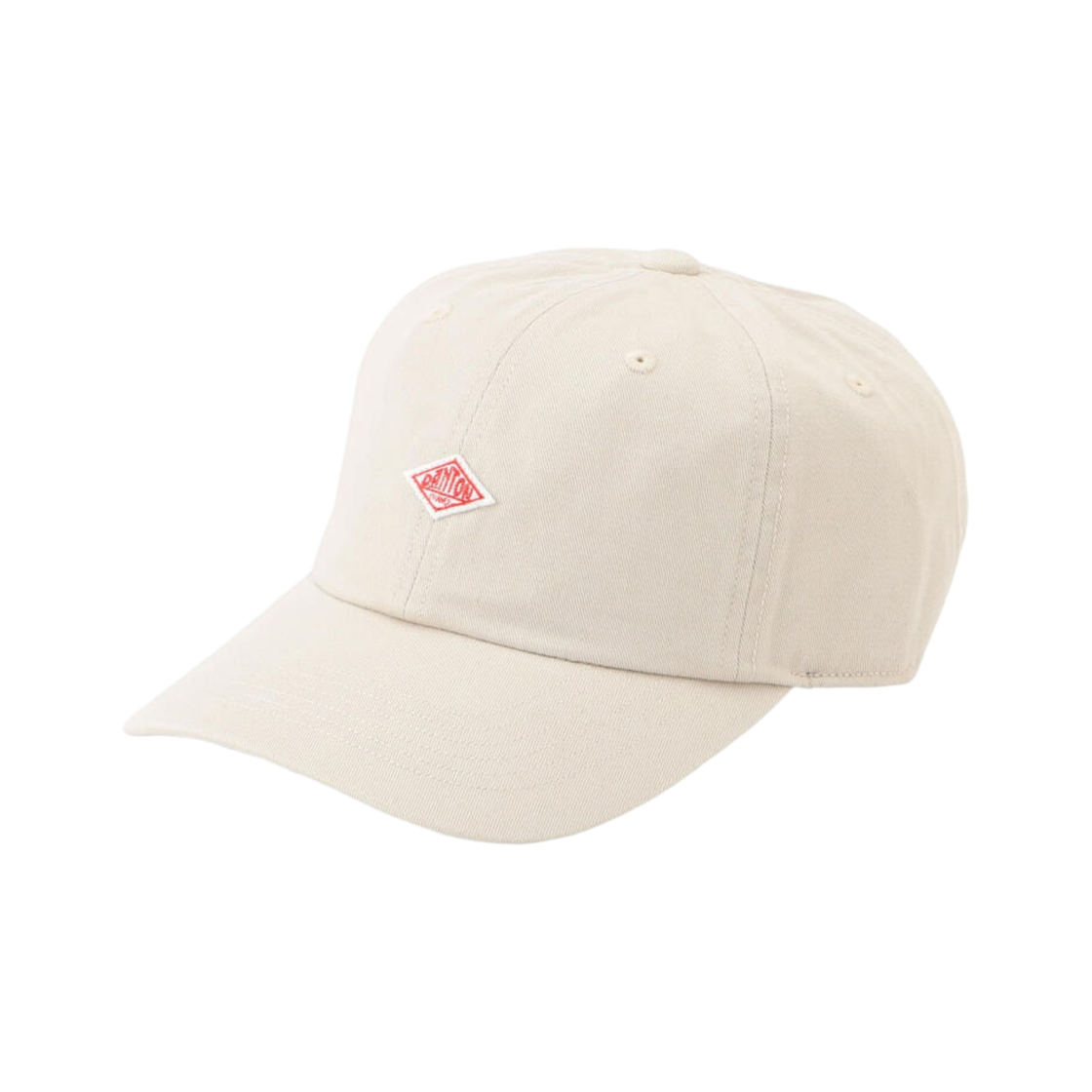 JD-7144 Danton Twill Cotton 6-Panel Cap Ivory