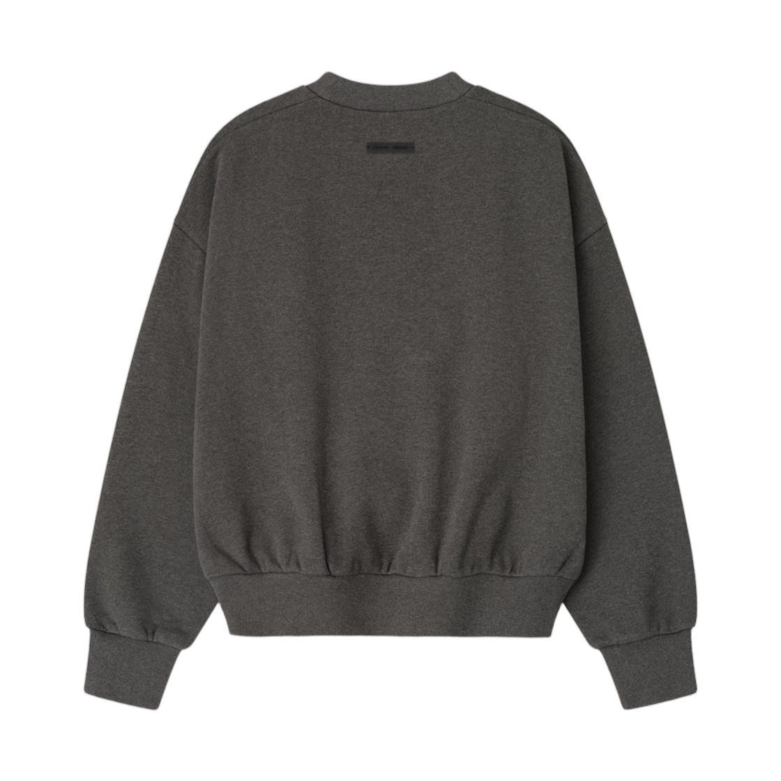 에센셜 엠보스드 클래식 크루넥 스웨트셔츠 차콜 헤더 - 25FW(Essentials Embossed Classic Crewneck Sweatshirt Charcoal Heather - 25FW) - 2