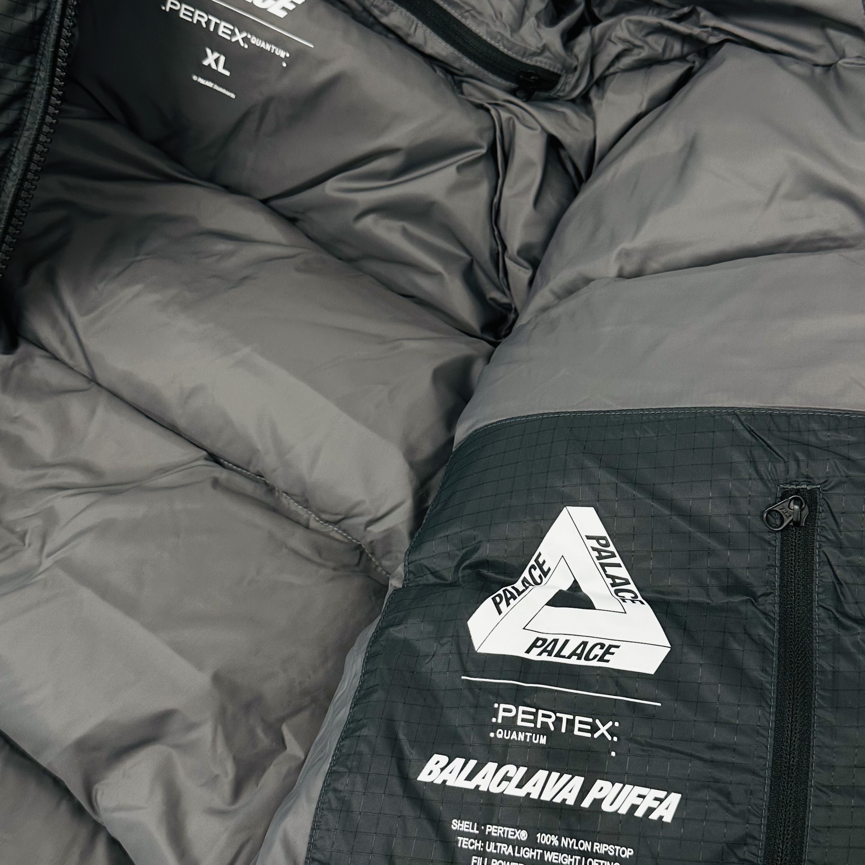 Palace Pertex Quantum RS Puffa Black - 25FW 착용 스타일 - 2