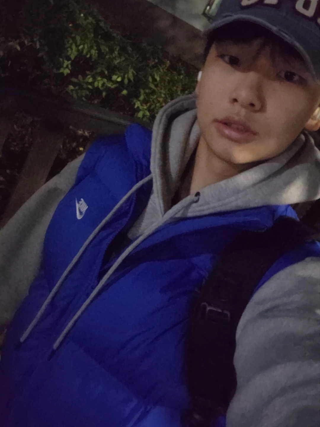 Nike NSW Club Primaloft Water-Repellent Puffer Vest Game Royal - Asia 착용 스타일 - 2