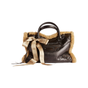 Balenciaga Le City Bag Medium Brown Beige