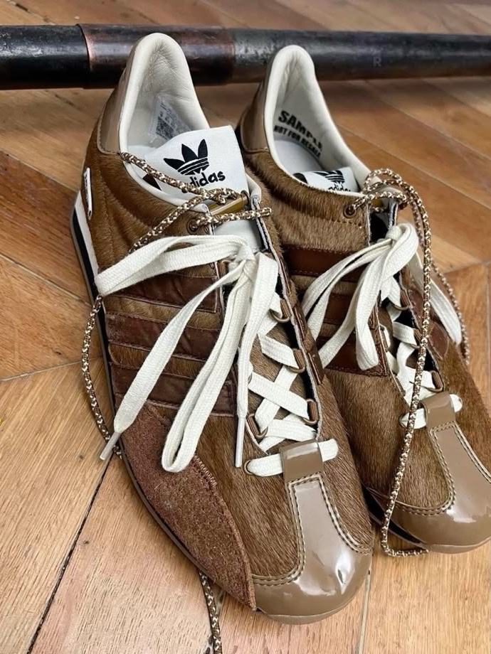 Adidas x Song for the Mute Country OG Bronze Strata Wild Brown 착용 스타일
