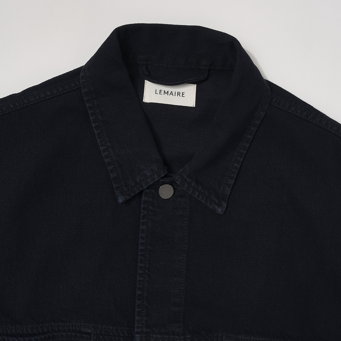 르메르 4 포켓 블루종 미드나잇 인디고(Lemaire 4 Pockets Blouson Midnight Indigo) - 3