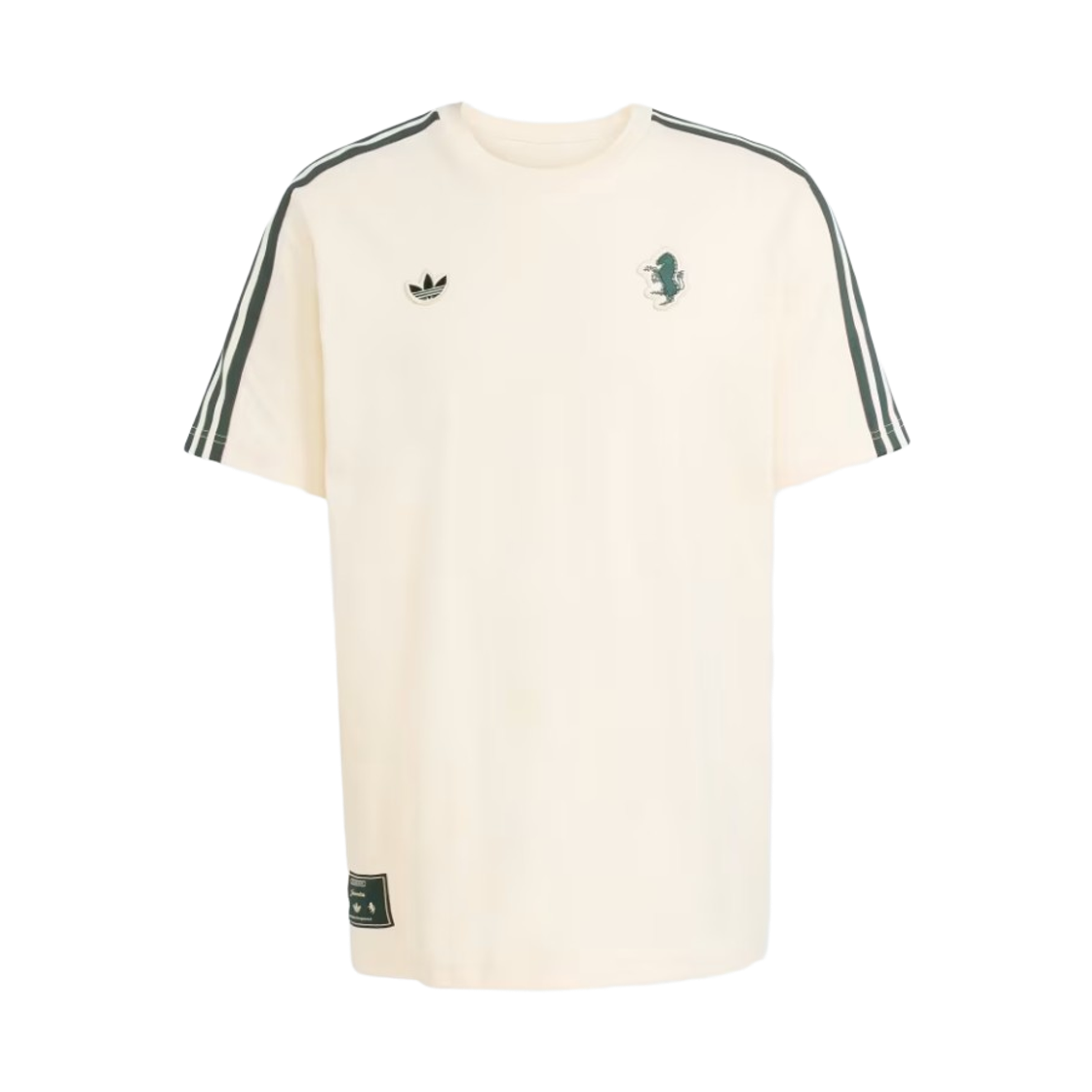 아디다스 오리지널스 유벤투스 테라스 아이콘 티셔츠 에크루 틴트 - KR 사이즈 (논 마킹 버전)(Adidas Originals Juventus Terrace Icons T-Shirt Ecru Tint - KR Sizing (Non Marking Ver.)) - 1