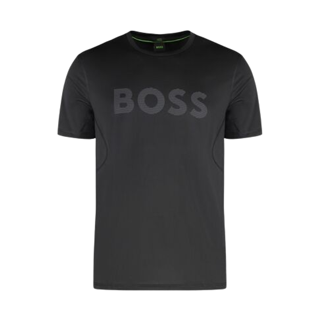 휴고 보스 모이스처 매니지먼트 액티브 슬림 핏 티셔츠 블랙(Hugo Boss Active Slim Fit T-Shirt with Moisture Management Black)