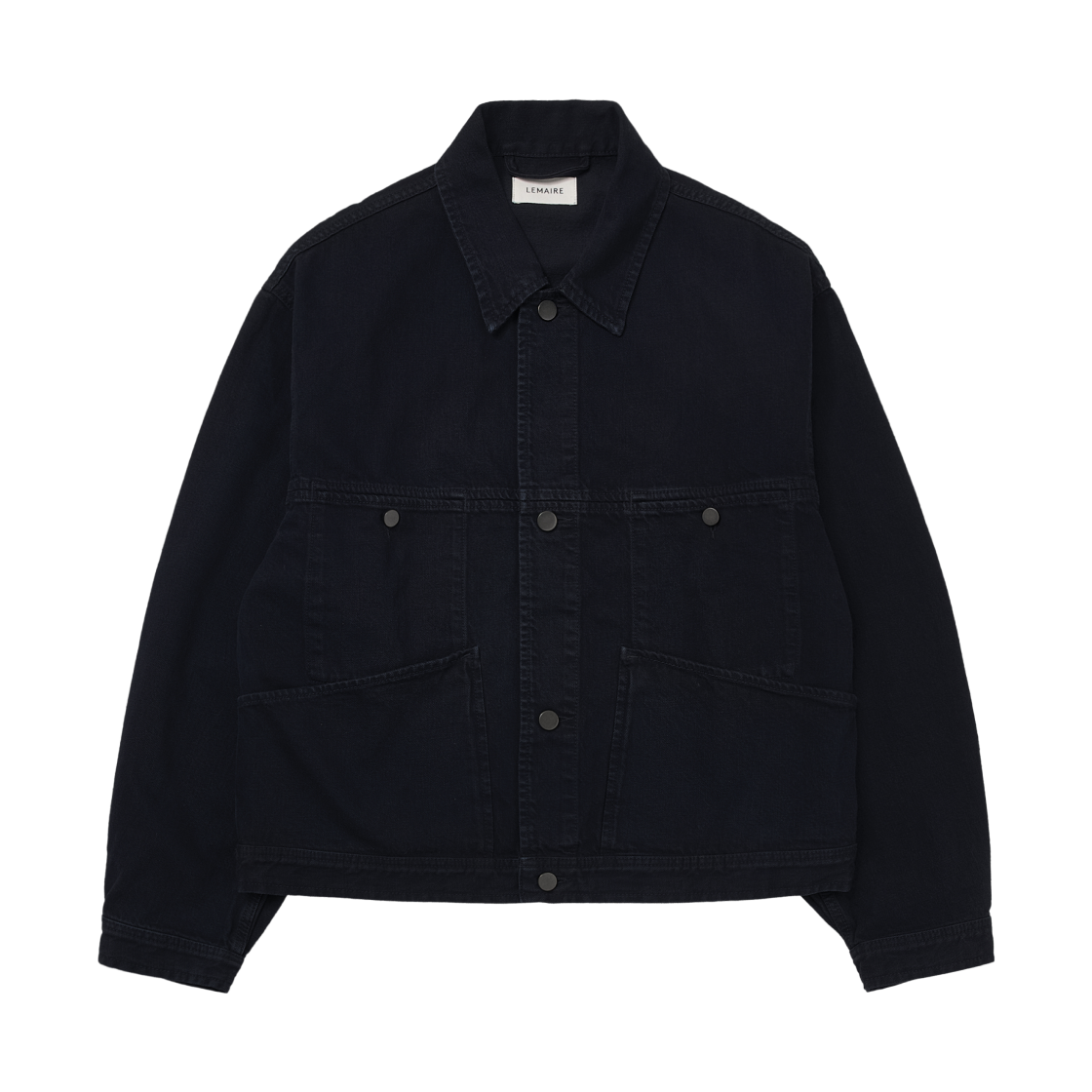 르메르 4 포켓 블루종 미드나잇 인디고