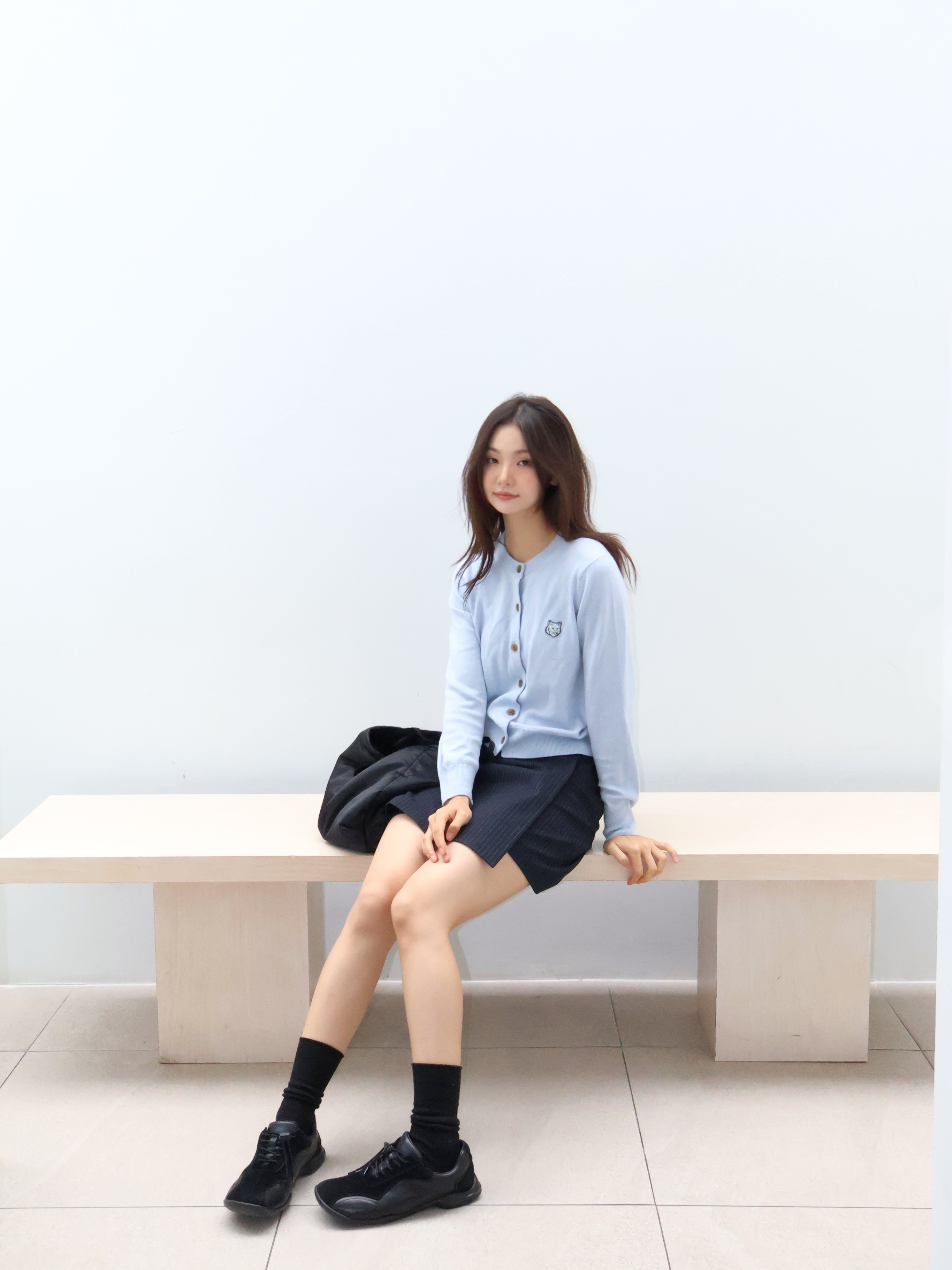 Pemont Square Black 착용 스타일 - 4