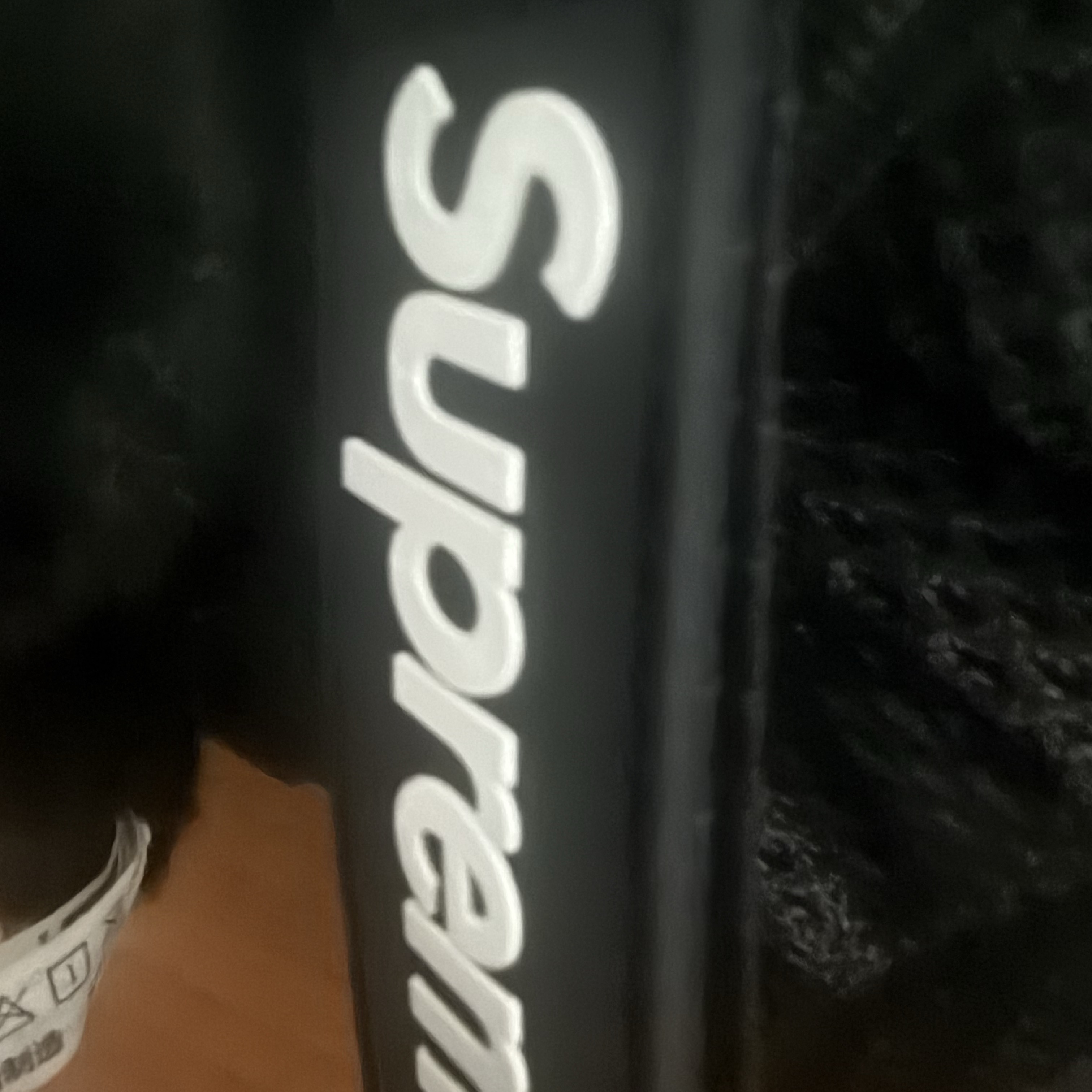 Supreme Ripstop Keychain Black - 24SS 착용 스타일