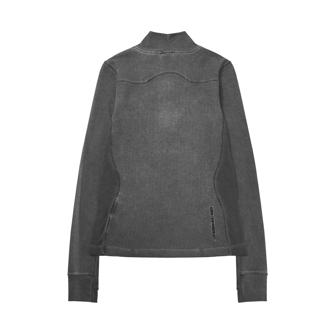 (W) 나이키 NRG 드라이핏 ACG ADV 스티플 락 하프 집 베이스 레이어 블랙 - 아시아((W) Nike NRG Dri-Fit ACG ADV Steeple Rock Half Zip Base Layer Black - Asia) - 2