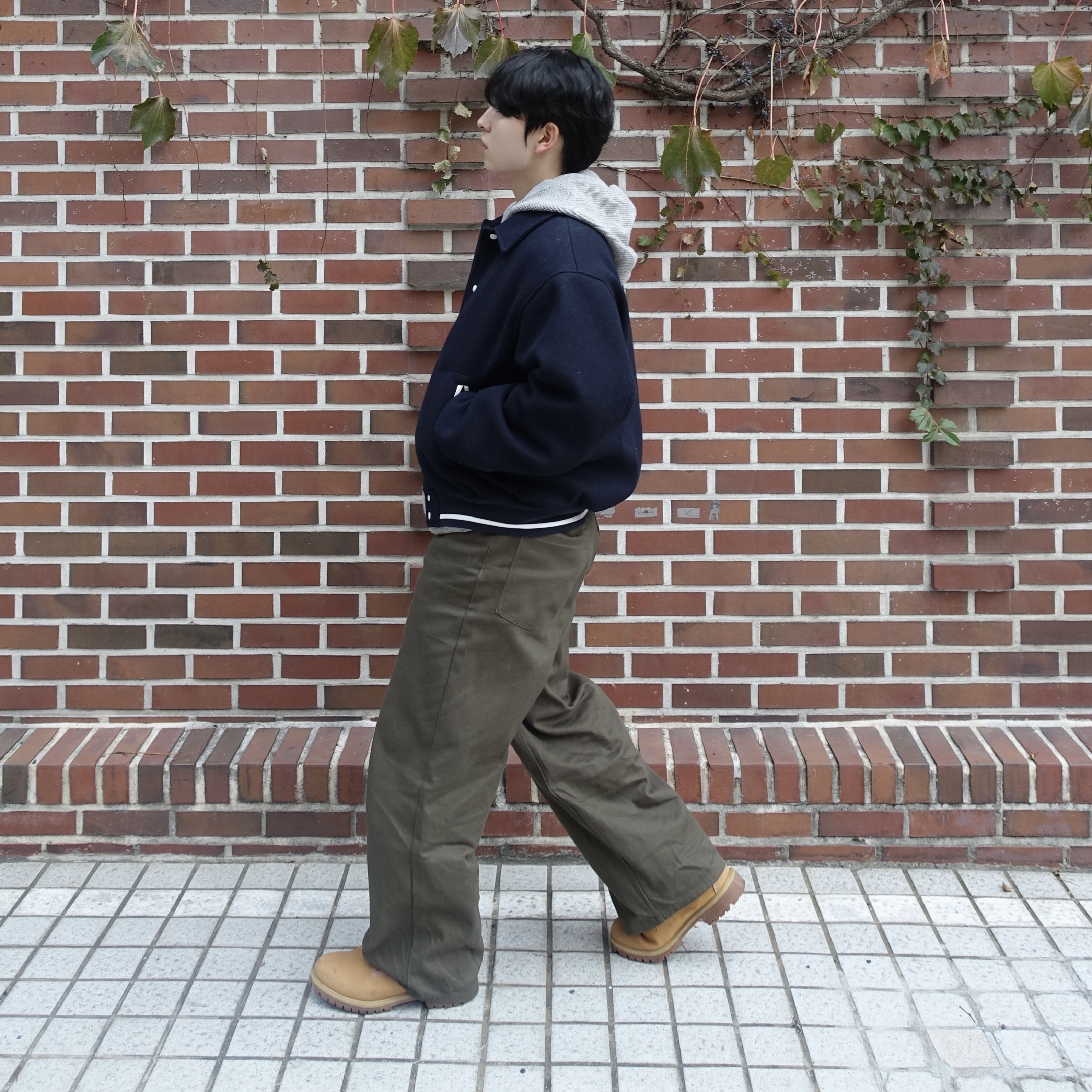 Timberland Premium 6 inch Waterproof Boot Wheat Nubuck - Wide 착용 스타일 - 3