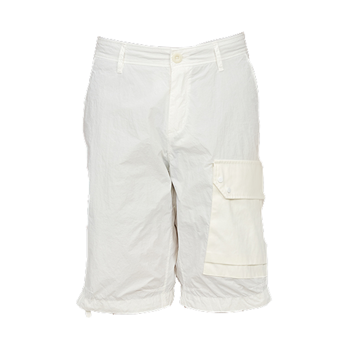 23CTCUP02094-003780-100 Ten C Nylon Tactel Shorts White
