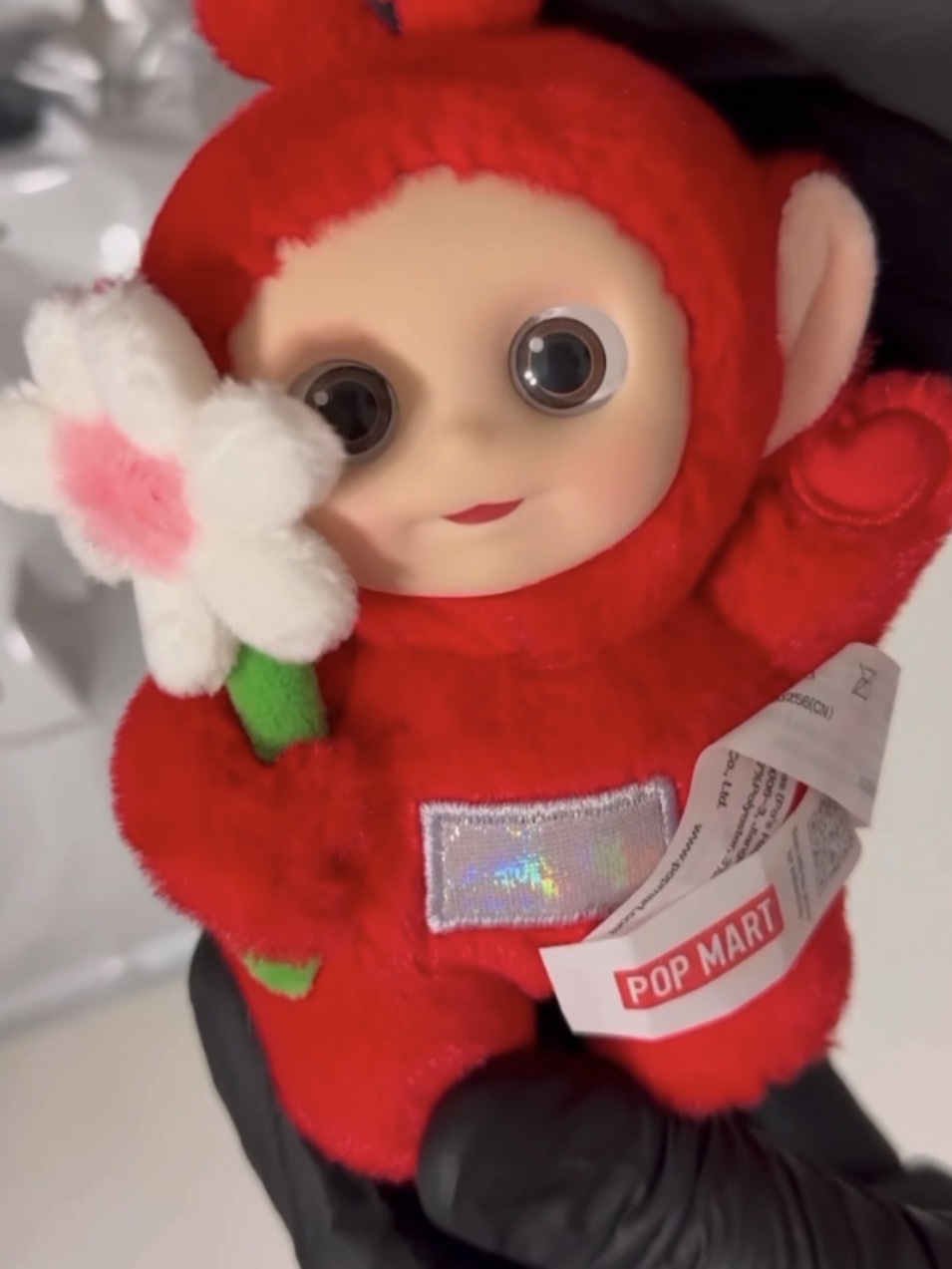 Pop Mart Teletubbies Say Hello Series Figures Sealed Case Po's Happy Flower (Opened Case) 착용 스타일