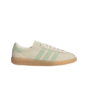 (W) Adidas Bermuda Cream White Semi Green Spark