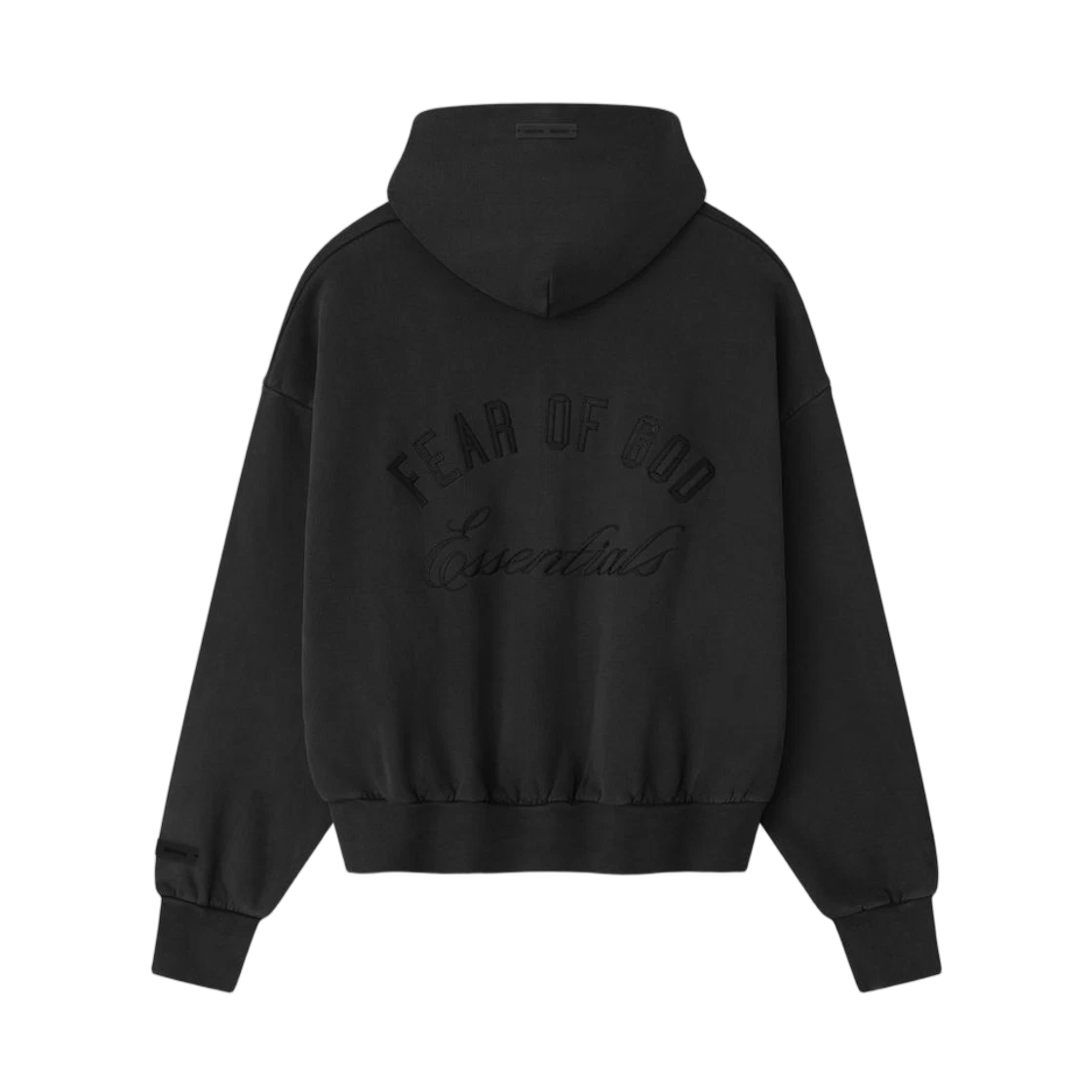 Essentials Essentials Embroidered Classic Full Zip Hoodie Vintage Black - 25FW · XS