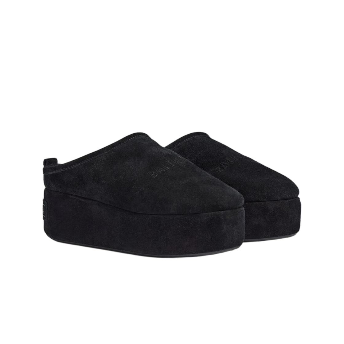 (W) 발렌시아가 알래스카 소프트 플랫폼 뮬 블랙((W) Balenciaga Alaska Soft Platform Mule Black) - 2