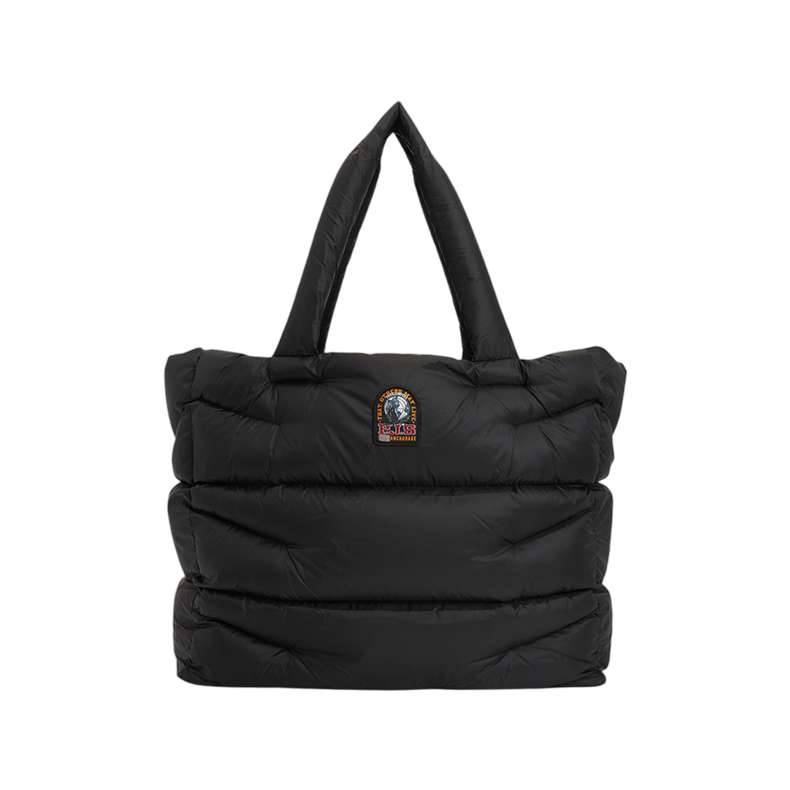 25WPABABA320541 Parajumpers Hollywood Shopper Bag Black