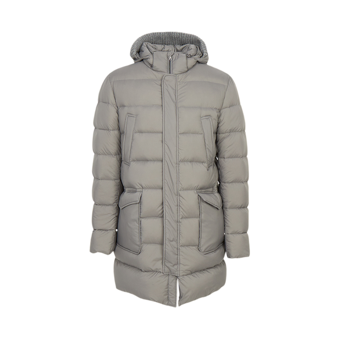 PI003ULE-M02-12456Z-9406 Herno Padding Jumper Gray