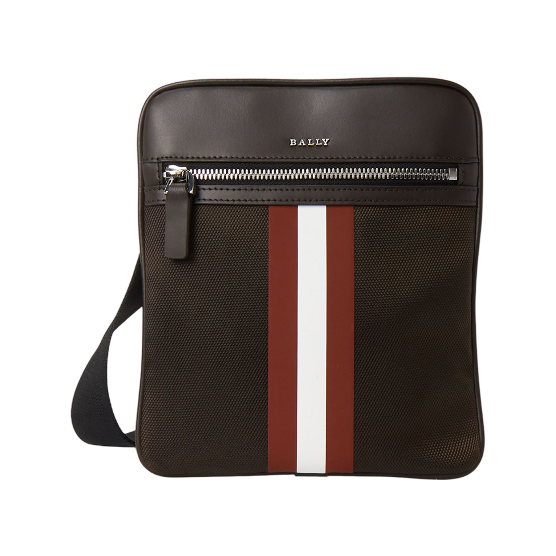 6313302 Bally Cross Bag Red Brown