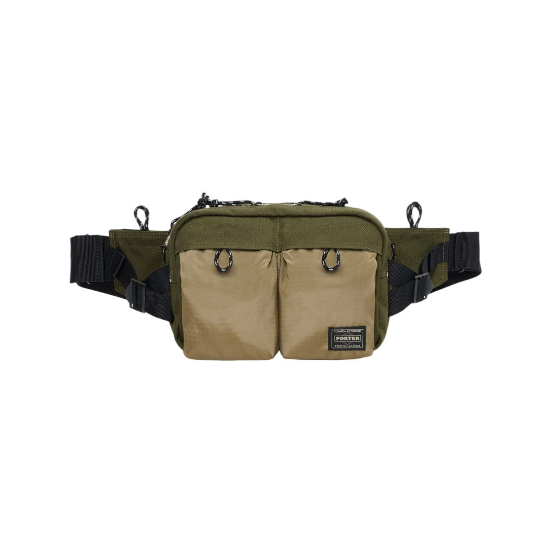 381-19753 Porter Shop Original Waist Bag Khaki Sand