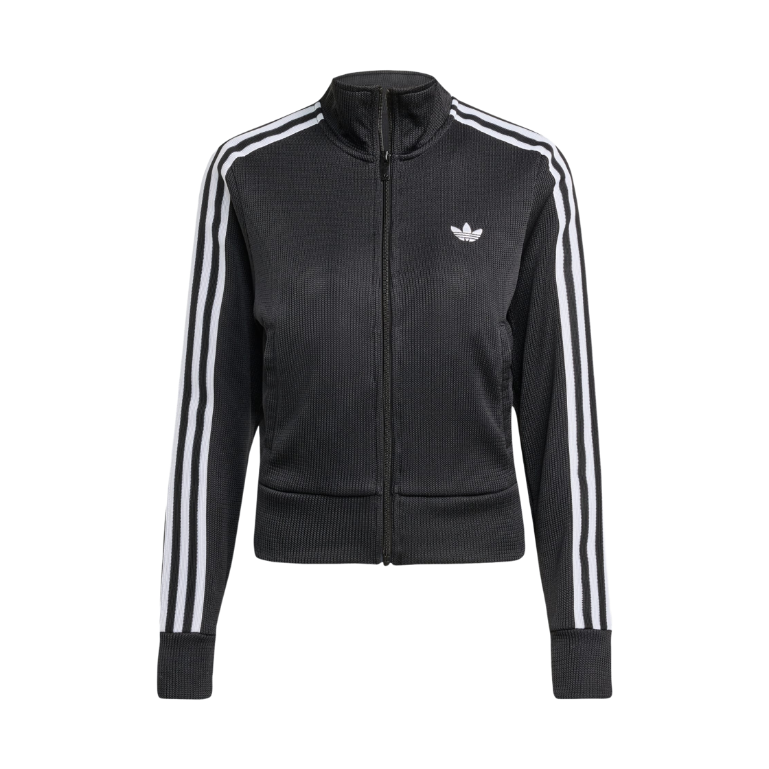 (W) 아디다스 파이어버드 아디컬러 니트 트랙탑 블랙 화이트 - KR 사이즈((W) Adidas Firebird Adicolor Knit Track Top Black White - KR Sizing) - 1
