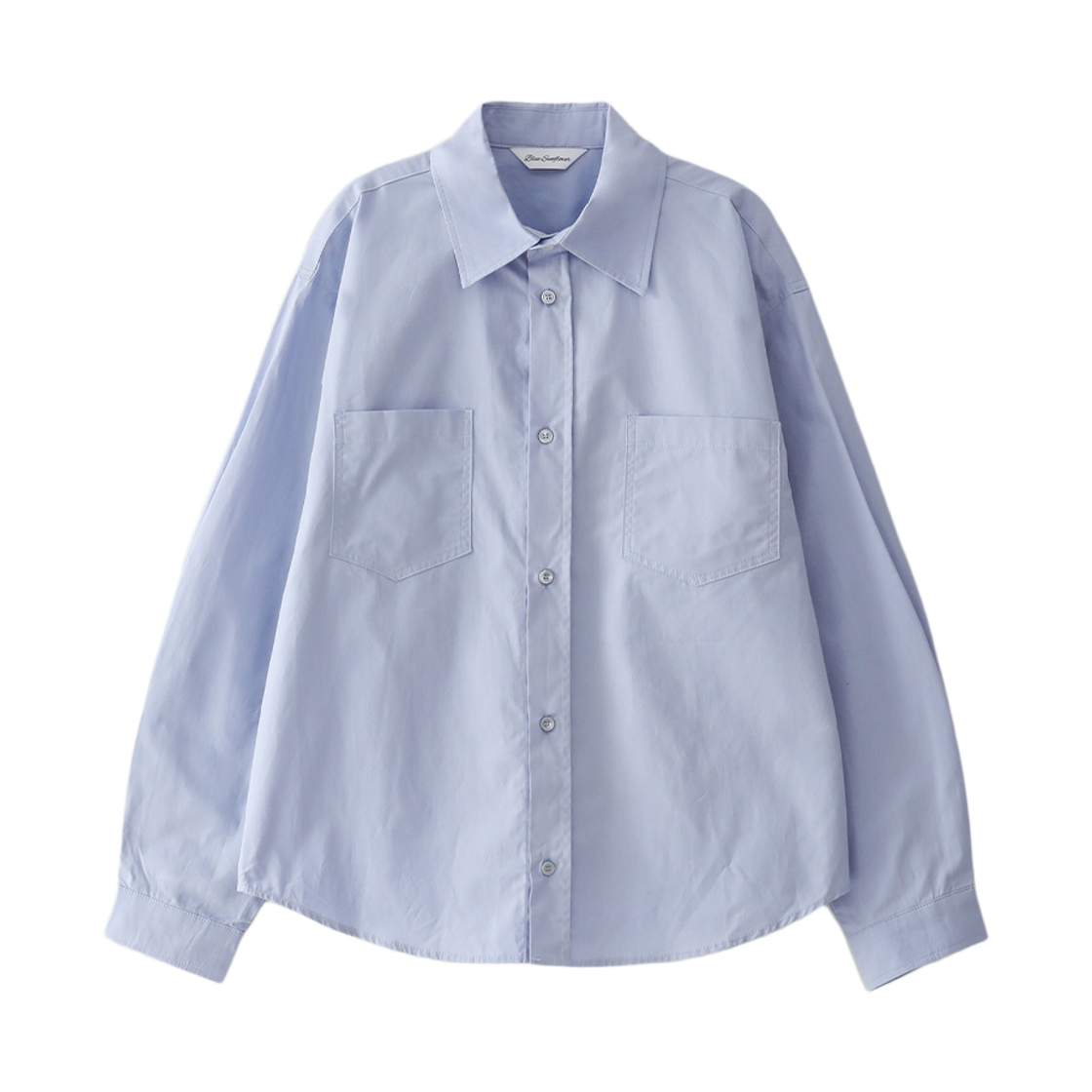 블루 선플라워 비비드 레이어드 셔츠 블루(Blue Sunflower Vivid Layered Shirt Blue)