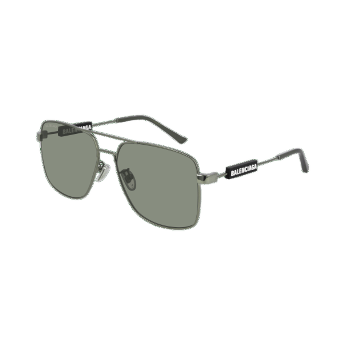 BB0116SA002 Balenciaga Everyday Sunglasses Green