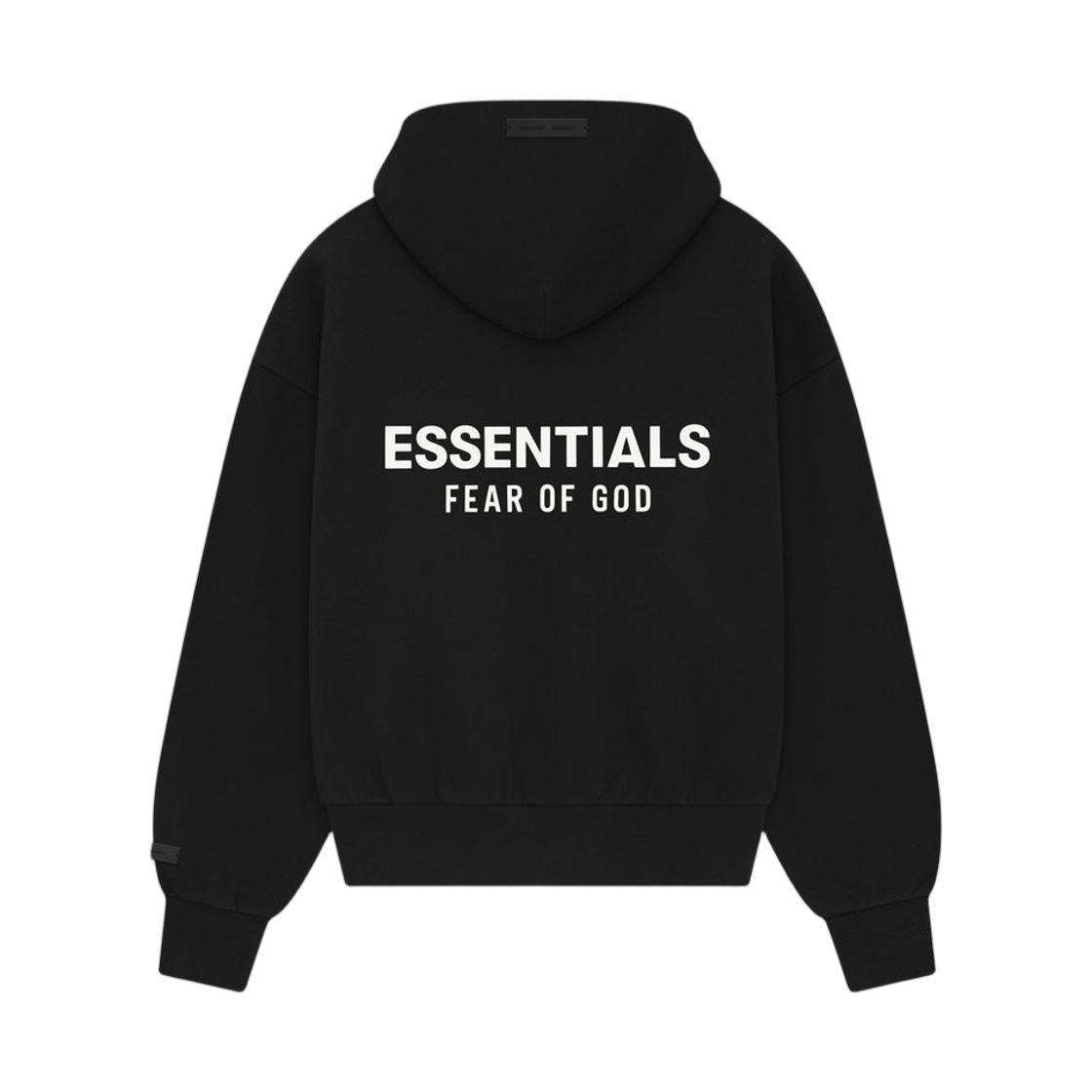 에센셜 클래식 풀 집업 후드 빈티지 블랙 - 25FW(Essentials Classic Full Zip Up Hoodie Vintage Black - 25FW)