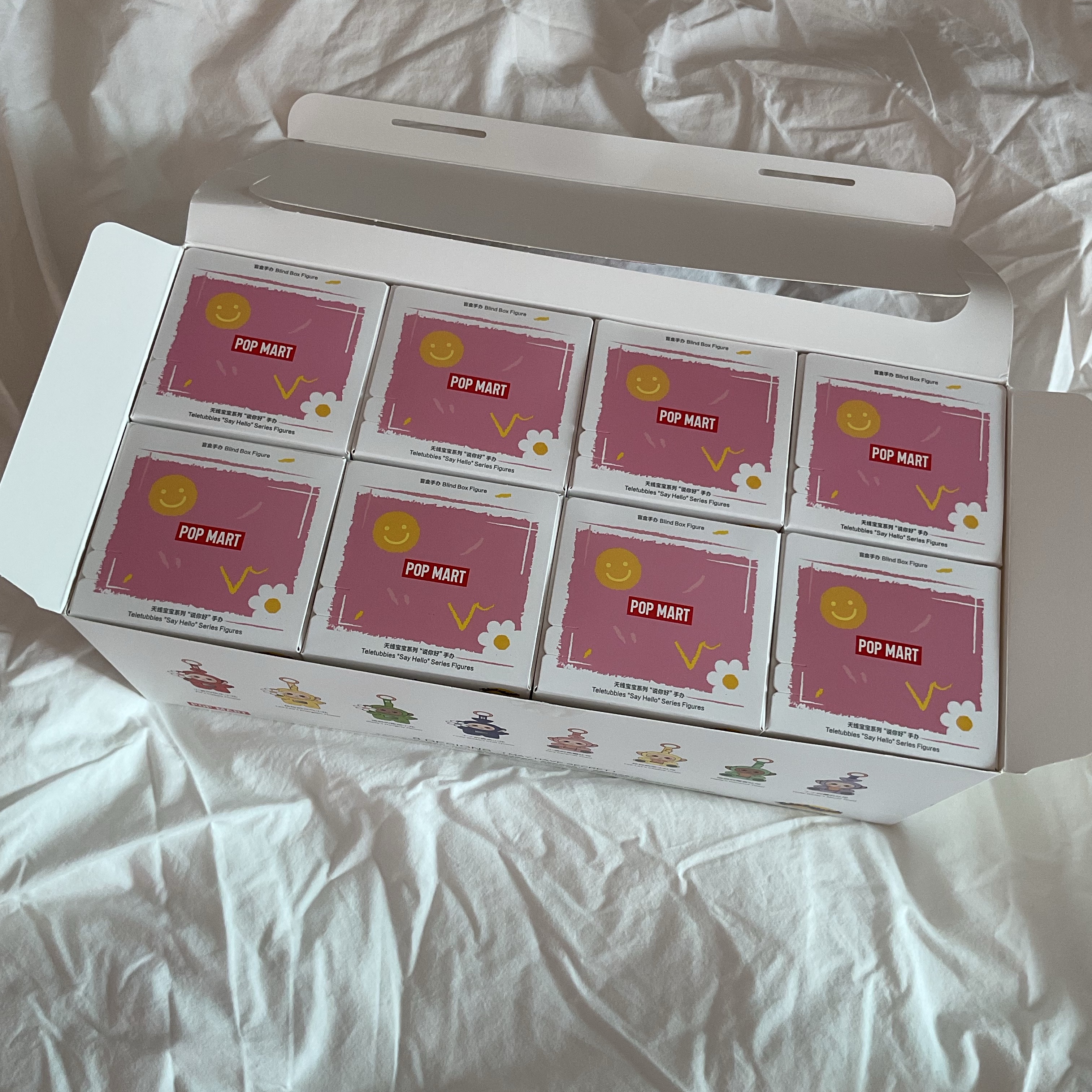 Pop Mart Teletubbies Say Hello Series Figures Sealed Case (8 Blind Boxes) 착용 스타일 - 3