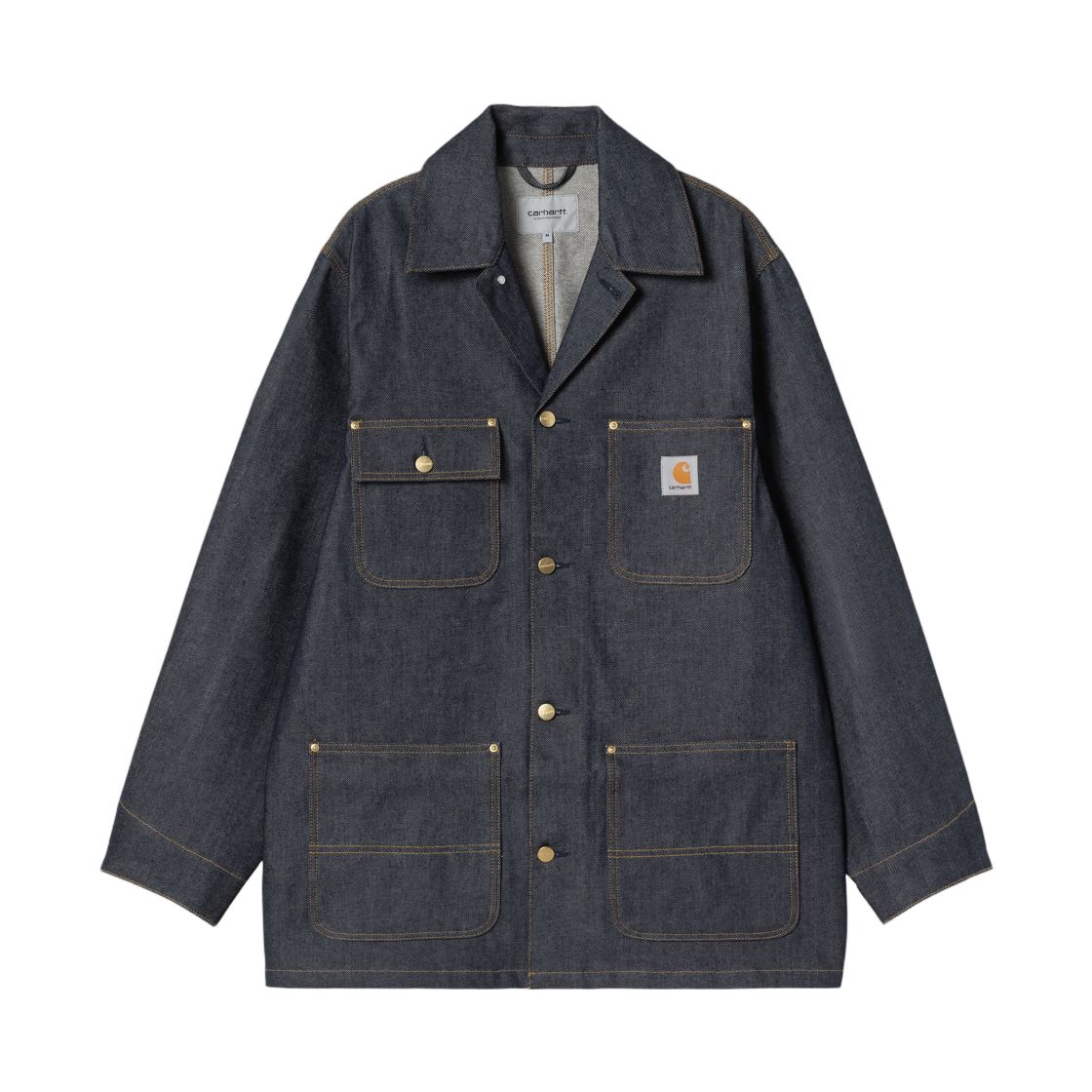 칼하트 WIP 아덴 초어 코트 블루 리지드(Carhartt WIP Aden Chore Coat Blue Rigid) - 1