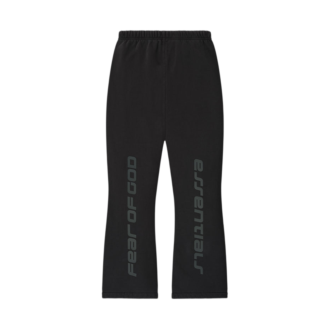 (W) 에센셜 헤비 플리스 플레어 스웨트팬츠 빈티지 블랙 - 25FW((W) Essentials  Heavy Fleece Flare SweatPants Vintage Black - 25FW) - 2