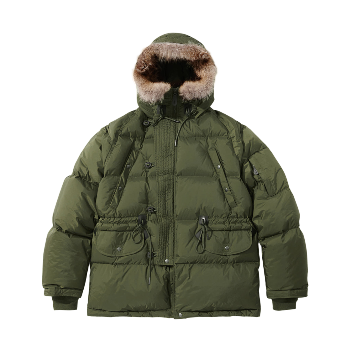 - Outstanding Toray N3B Goose Down Parka Olive