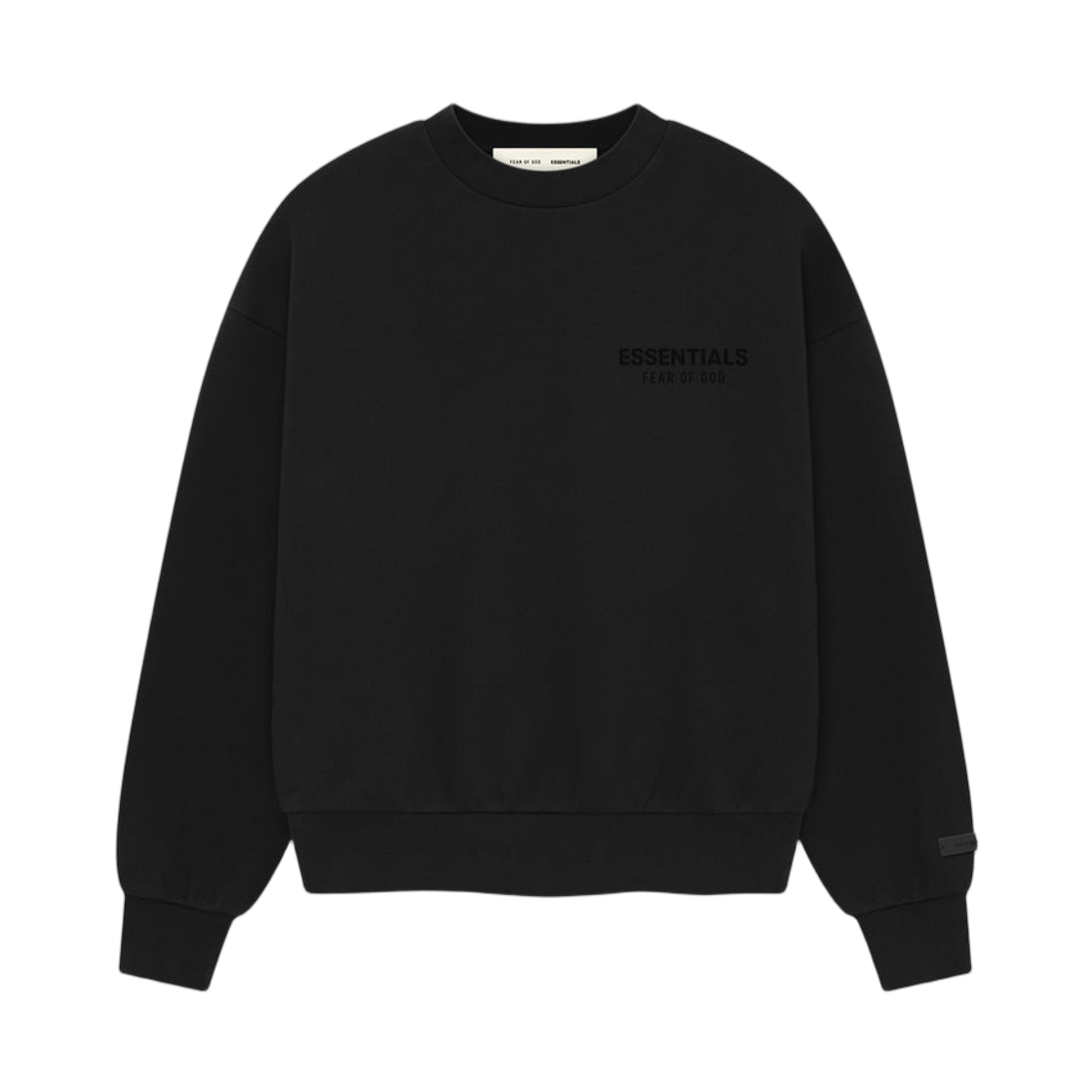 - Essentials Classic Crewneck Sweatshirt Vintage Black - 25FW