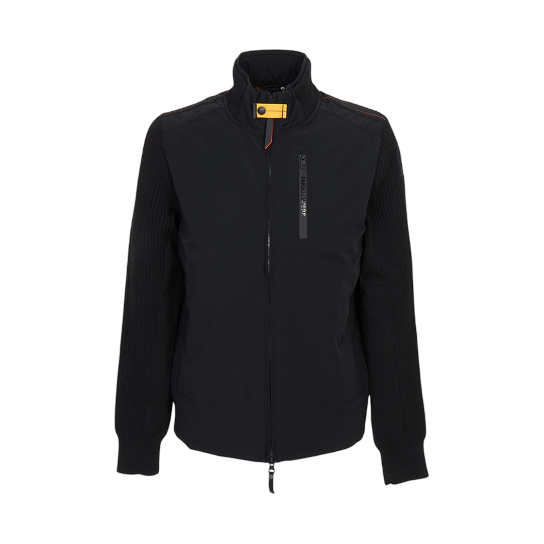 25WPMHYKT020541 Parajumpers Zorba Padding Zip Up Cardigan Black