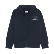 (Kids) C.P. Company Hood Zip Up Navy - 25SS