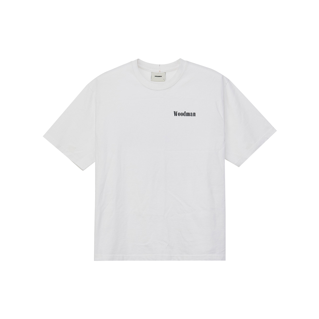 25FWTS01WT Woodman Basic Drawing T-Shirt - White