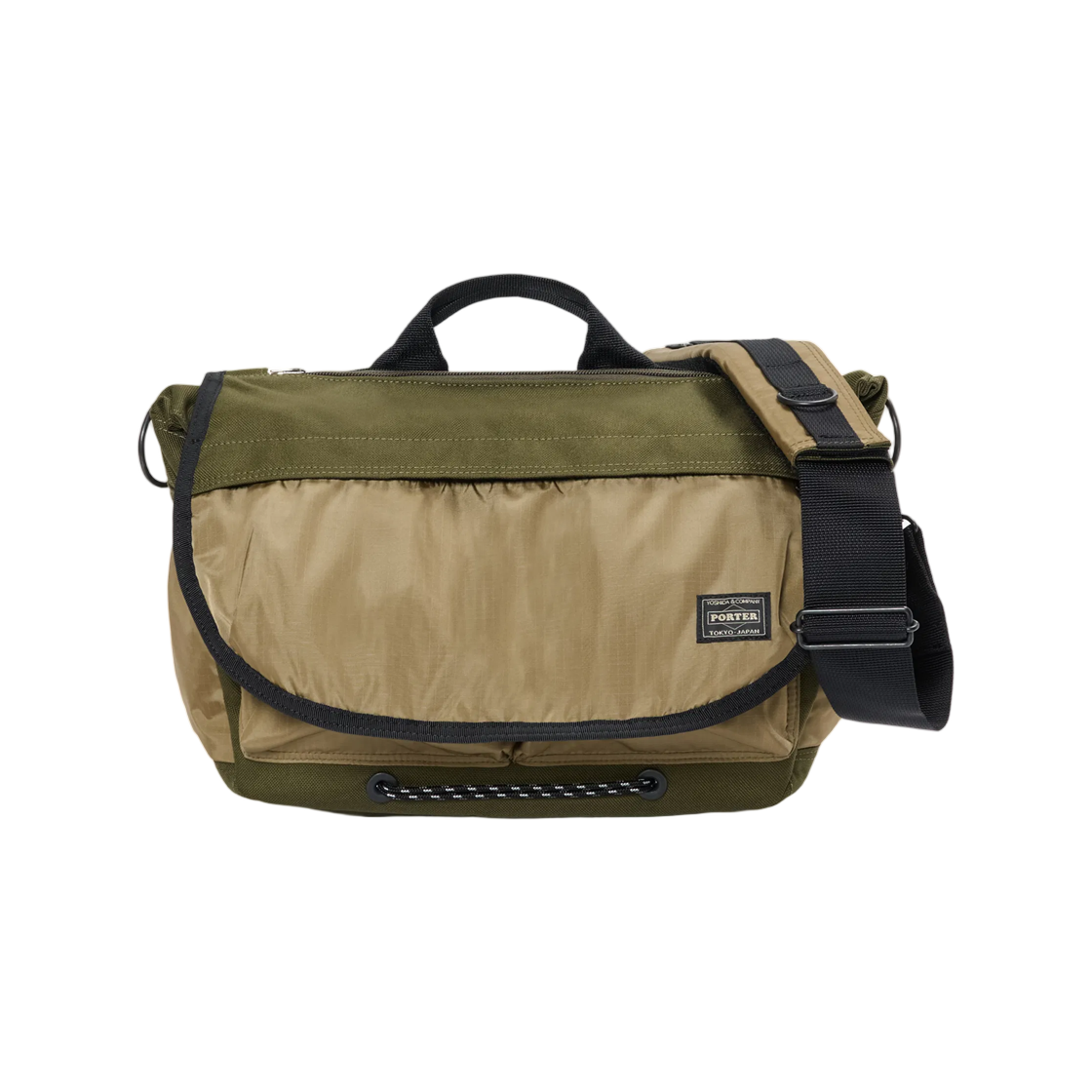 381-19752 Porter Shop Original Messenger Bag Khaki Sand