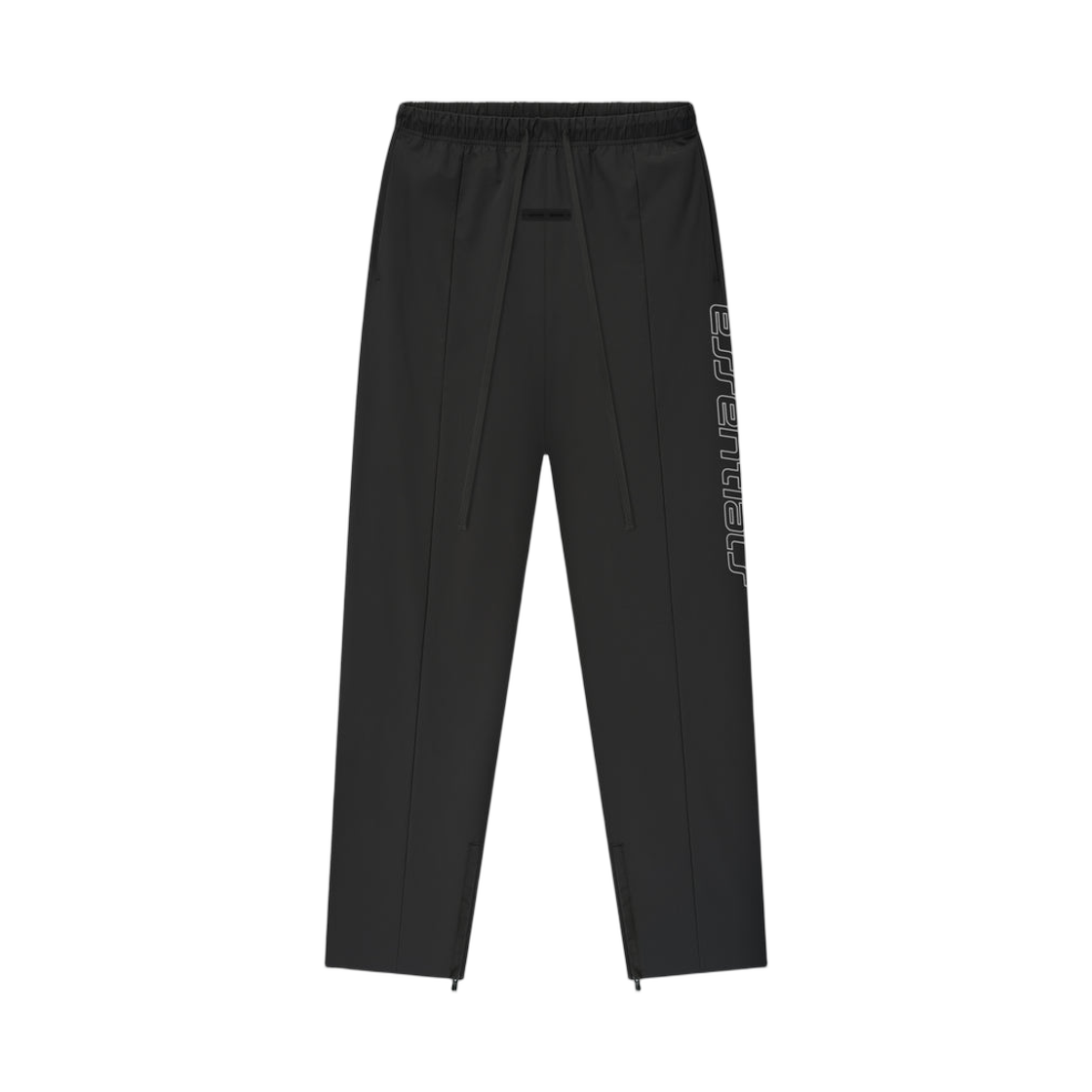 - Essentials Tech Nylon Relaxed Track Pants Vintage Black - 25FW